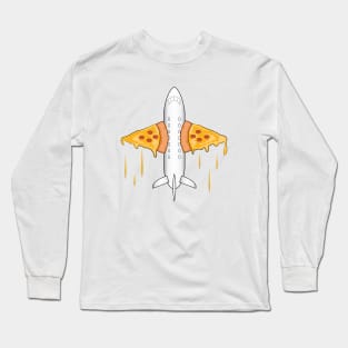 Pizza Plane Long Sleeve T-Shirt